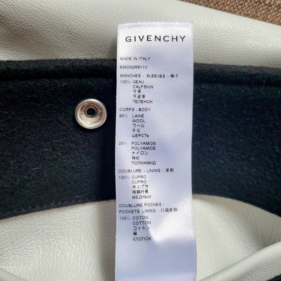 GIVENCHY Varsity Jacket, Size 50, US 40R - Picture 10 of 15